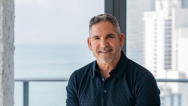 Grant Cardone portrait in office